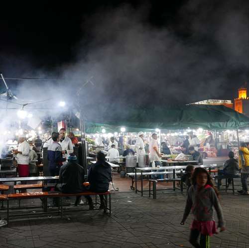 Marrakech - Place Jemaa el Fna"